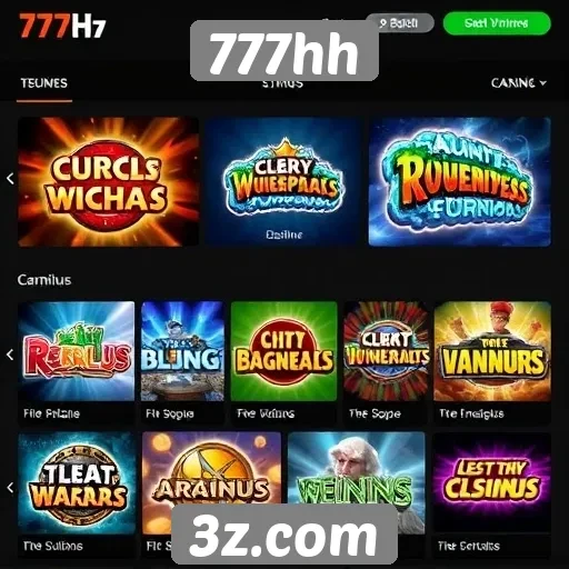 Explorando os jogos populares do site 777hh